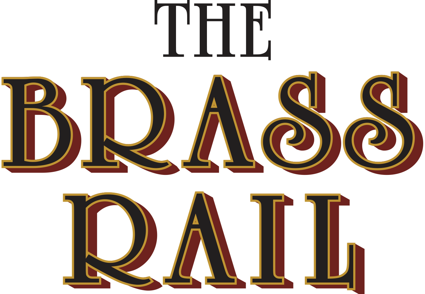 The Brass Rail logo